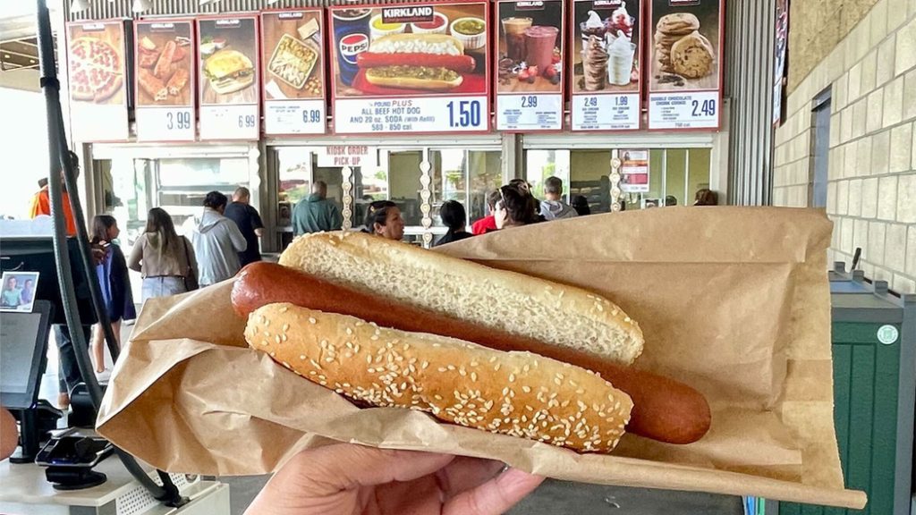 costco hot dog