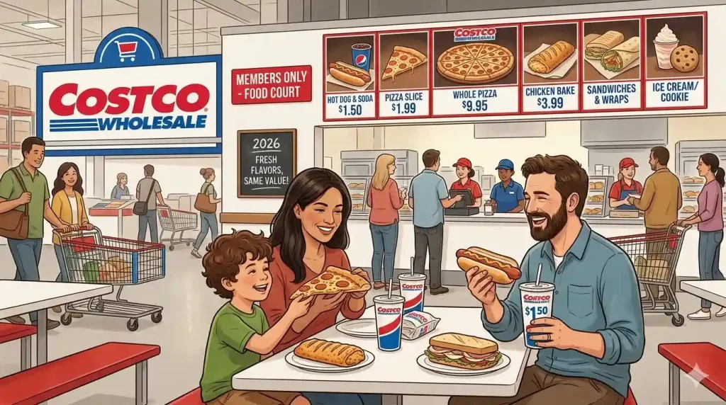 Costco Food Court Menu